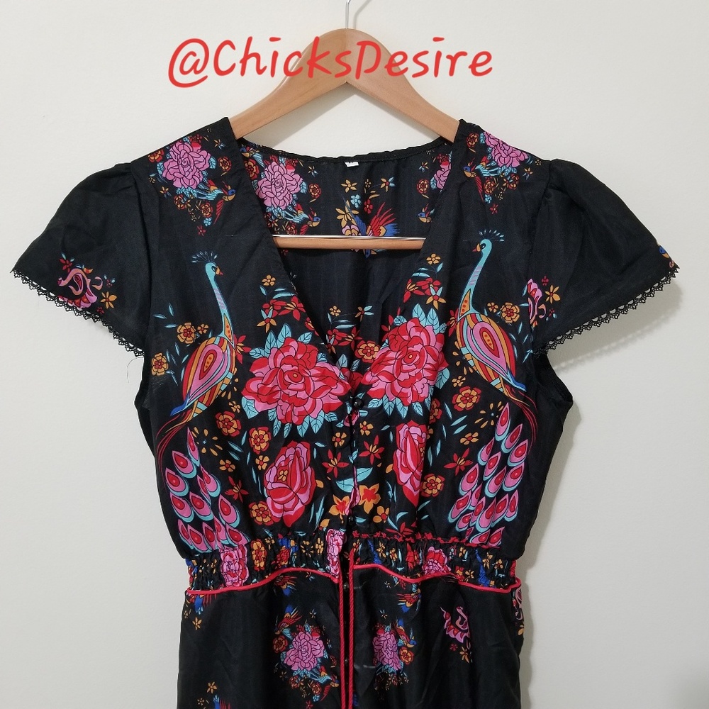 BEST SELLER 💎 Boho Maxi Floral Dress -HOST PICK- - Picture 7 of 8